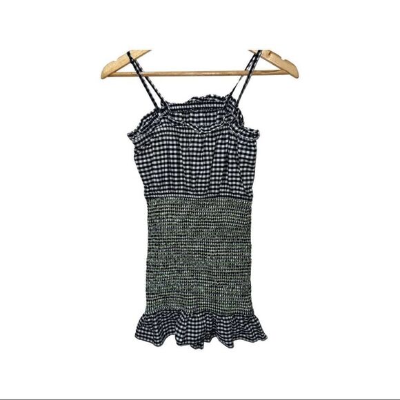Urban outfitters smocked plaid dress size medium - Picture 5 of 8